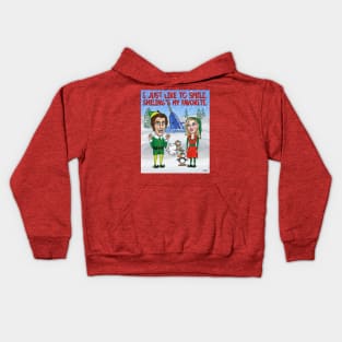 Smiling's My Favorite Kids Hoodie